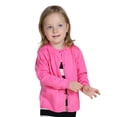 thumbnail image 7 of Valcatch Girls Crewneck Cardigan Cotton Button Long Sleeve Sweater for Infant Toddler Kids 1-8 Years, 7 of 7