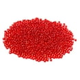 thumbnail image 5 of Cousin DIY Red Silver-Lined Glass E-Beads, 100g Bulk Pack, 6/0, 1000 Piece, Adult, Model 69991968, 5 of 9
