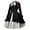 BK1, variant on FYEGRE Women Courtly Bow Long Sleeve Ruffled Dress for Elegant and Themed Celebrations PP1 XXXL