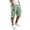 Light Green, variant on XDZJLR Big And Tall Men Cargo Shorts Summer Casual Solid Waffle Knit Shorts Lightweight Breathable Shorts With Pockets And Drawstring Hiking Shorts Black S