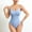 Light Blue, variant on Viluyesy Womens Sculpting Bodysuit, Tummy Control Adjustable Strap Seamless Slim Fit High Compression Full Bodysuit Khaki L