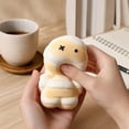 thumbnail image 3 of Mummy Bread Squishy Squeeze Toy Crunchy Squishy Slow Rising Stress Ball Fidget for Kids Adults Anxiety Relief Hand Fidget Office Desk Desk Decoration Party Favor, 3 of 5