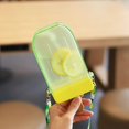 thumbnail image 2 of Popsicle Water Bottle With Strap, Cute Water Bottles,drink Purse With Straws And Adjustable Shoulder Strap For Kids Adult Leakproof Plastic Drink Wate, 2 of 5