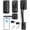 Black, variant on HEANTLE Wi-Fi Front Door Lock Set - Smart Locks for Front Door Built-in WiFi Keyless Entry Deadbolt with Handle Set Fingerprint Smart Electronic Deadbolt, Works with Alexa & Google Assistant Black