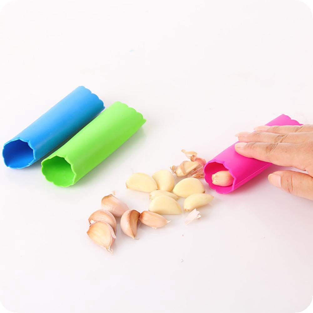 3 Types Stainless Steel Garlic Press Grinding Grater Crusher Cooking Kitchen Gadget