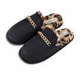 thumbnail image 5 of Jessica Simpson Women's Plush Microsuede Scuff Slipper with Chain Embellishment, 5 of 9