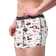 thumbnail image 3 of Wukai Dachshund Dog Puppy Print Men’s Underwear Breathable Boxer Briefs,&nbsp;Moisture Wicking & Breathable-Medium, 3 of 7