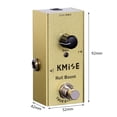 thumbnail image 4 of lotmusic Pedal de efectos de guitarra eléctrica Mini tipo único DC 9V True Bypass (Roll Boost), 4 of 9