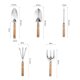 thumbnail image 2 of Paquete de 5 kits de jardinería con mango ergonómico suave antideslizante, buen regalo de jardín para mujeres y hombres Vhermosa BST3016202, 2 of 5