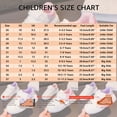 thumbnail image 3 of Dakaela 4-12YGirls Running Shoes Sweet Heart Pattern Soft Breathable Comfortable Casual Flat Fashion Sneakers with Hook and Loop, 3 of 7