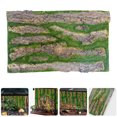 thumbnail image 2 of KAKOWELY 3d aquarium background Aquarium Background Board Simulate Bark Board Decor Reptile Box Board 3D Effect Reptile Tank Background Habitat Stereo Decor, 2 of 5
