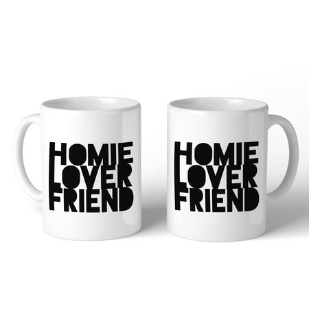 Homie Lover Friend Unique Graphic Coffee Mugs Gift For (Unique Wedding Gifts For Best Friend)