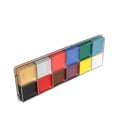 thumbnail image 4 of Face Paint Palette, Highly Pigmented Oily Face Body Paint Palette Set 12 Colors  For Festivals, 4 of 8