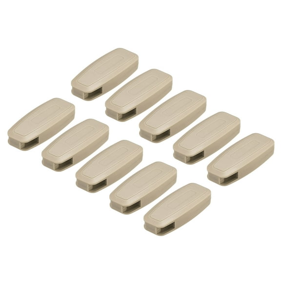 Unique Bargains Blind Cord Weight, 16Pack 80mm Curtain Window Shutter Beaded Chain Handle, Brown