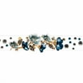 thumbnail image 2 of Blue Crystal Rhinestone Flower Blossom 3D Clear Plastic License Plate Frame, 2 of 2