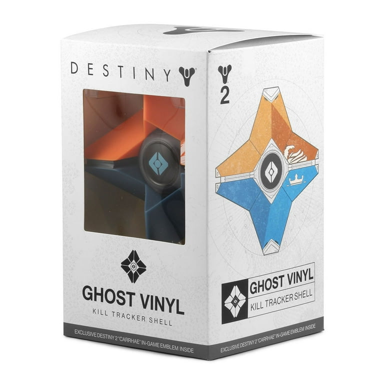 (未使用･未開封品)　Destiny Ghost Vinyl Kill Tracker with Carrhae DLC ディスティニー キル自慢のゴースト フィギュア (「カルラエ」エンブレム ダウンロードコー 6k88evb Destiny 7.5