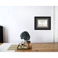 thumbnail image 4 of Creative Picture Frames 14x17 Classic Black Diploma Frame with Black Mat Glass Easel and Installed Wall Hangers , Frame Holds 16x20 Media without Mat 14x17 Black Mat, 4 of 6