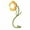 Yellow, variant on Wireless Flower Desk Lamp with Gooseneck, Rechargeable LED Light with 3 Color Modes, Stepless Dimming, USB Charging for Office, Home, and Decor