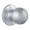 Satin Chrome, variant on Miseno Mlk4020 Urbanna Ball Passage Door Knob Set - Nickel