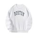 thumbnail image 2 of Jersey Tops Túnica Casual Mujer Sudadera Camisa Cuello Redondo Sudadera para la Escuela S, 2 of 8