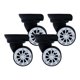 thumbnail image 2 of 4 ruedas giratorias para maleta, ruedas de repuesto para maletas, accesorios de equipaje flexibles, ruedas giratorias de repuesto, 2 of 9