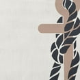 thumbnail image 2 of Simply Daisy 16" x 16" Anchor and Rope Nautical Decorative Indoor Pillow, 2 of 3