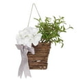 thumbnail image 1 of Agiferg Spring Hydrangea Basket Garland Simulation Rattan Basket Door Basket Door Hanging Decorative Garland, 1 of 9