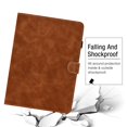 thumbnail image 4 of Dteck Case For Apple iPad Pro 11" 2nd Generation (2020 Released) 11 inch,Magnetic Leather Wallet Card Holder Smart Case Folio Stand Protective Automatic wake/sleep Cover ,Brown, 4 of 6