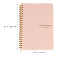 thumbnail image 2 of Coil Notepad A5 Notebook Decorative Schedule Notepad Agenda Notepad Portable Students Notepad, 2 of 8
