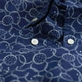 thumbnail image 2 of Gant Rugger Men's Printed indigo Oxofrd Button Down Shirt (342390), Medium, Dark Indigo, 2 of 3