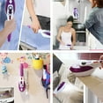 thumbnail image 5 of Funamily Handheld Portable Steam Iron, 3-in-1 Fabric Garment Steamer Brush Removes Wrinkles (Purple), 5 of 7
