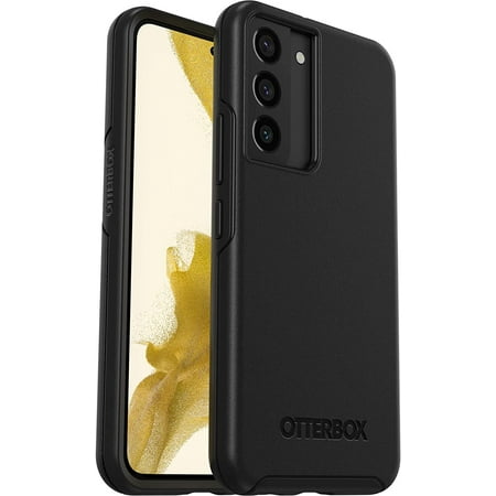 OtterBox SYMMETRY SERIES Antimicrobial Case for Samsung Galaxy S22 - Black