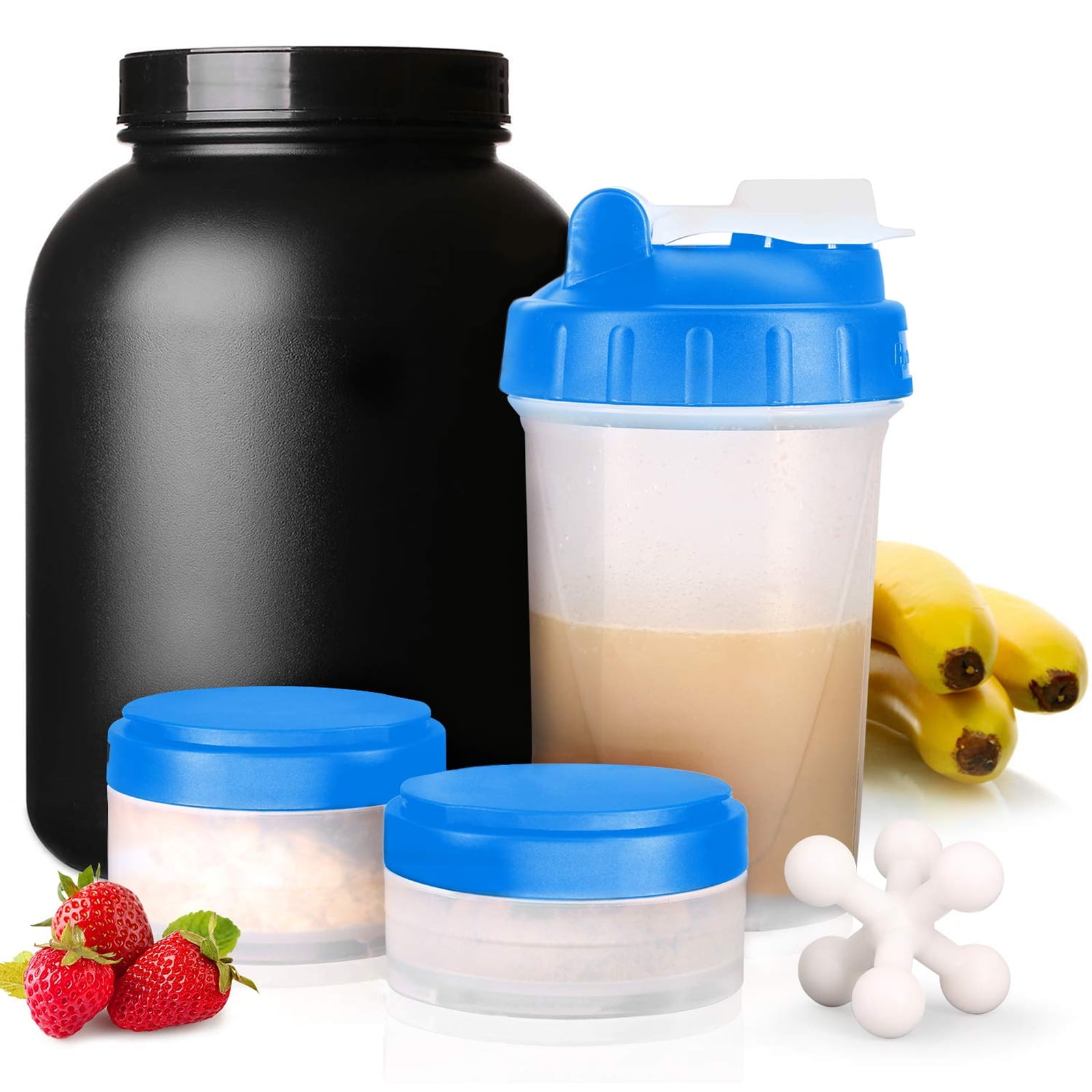OAVQHLG3B Electric Protein Shaker Bottle, BPA-free & Leak-Proof Mixer  Bottles for Pre Workout, Portable Shaker Cups for Protein Powder, Whey, and  Other Supplements 