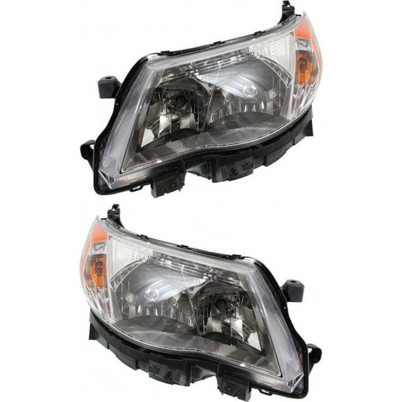 For Subaru Forester Headlight Assembly 2009-2013 Pair Driver and Passenger Side DOT Certified | SU2502132 | SU2503132 | 84001SC071 | 84001SC061