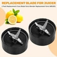 thumbnail image 4 of 2 Pack Replacement Cross Blade Parts for Magic 250W Blender MB1001, 4 of 5