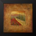 thumbnail image 2 of Pinto, Patricia 20x20 Black Modern Framed Museum Art Print Titled - Bella Toscana I, 2 of 5