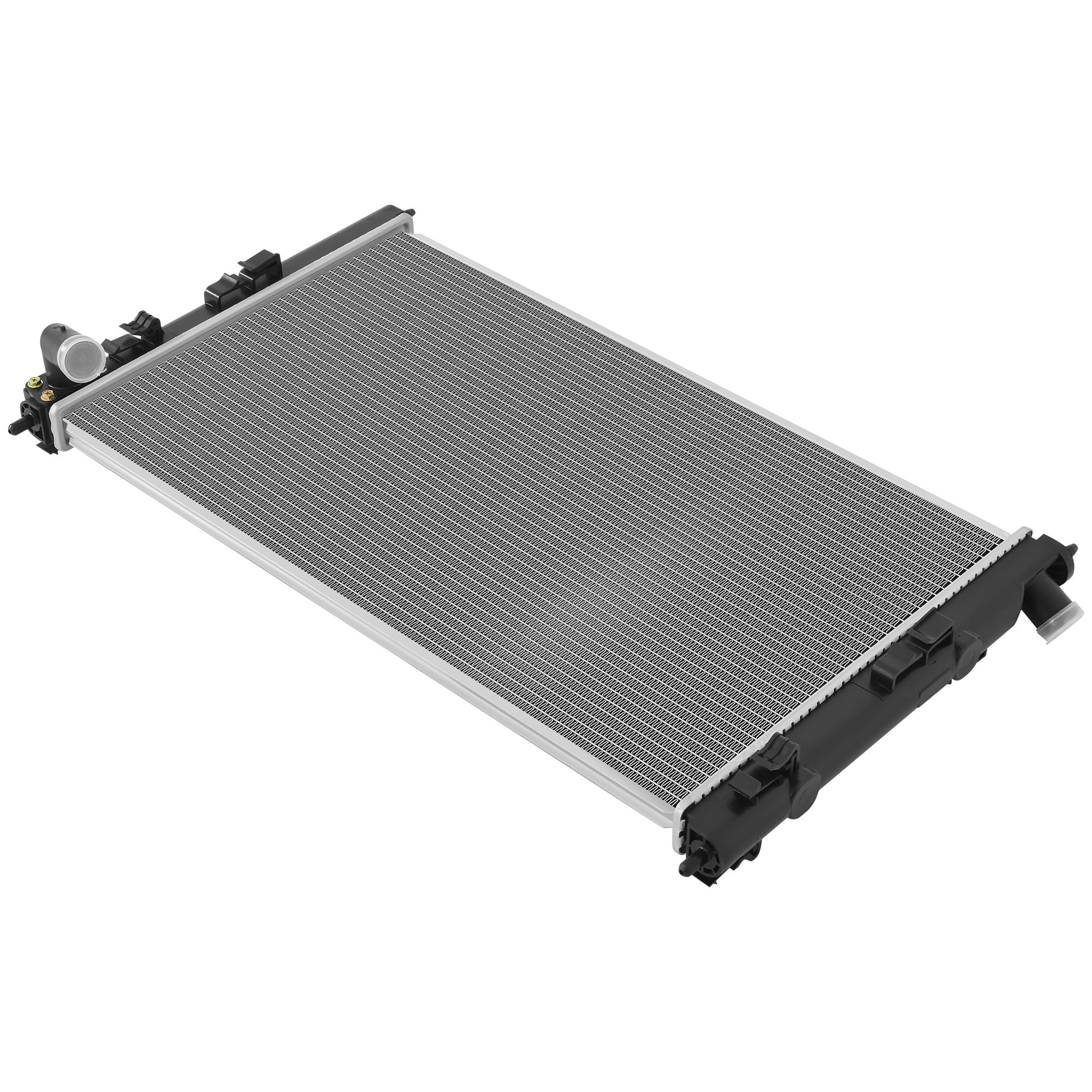 LEDKINGDOMUS Aluminum Radiator for Mitsubishi Lancer 2008 2009 2010 2011 2012 2013 2014 Outlander 2010 2011 2012 2013, Compatible with 2.0L 2.4L 3.0L V6 Engines, Direct Fit