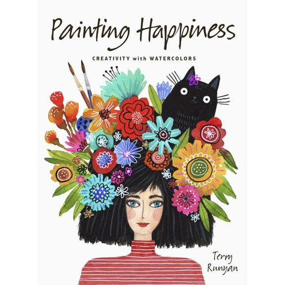 Painting Painting Happiness: Creativity with Watercolors, (Paperback)
