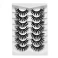 thumbnail image 2 of EIMELI 7 Pairs Thicken False Eyelashes Multilayered Bushy Curling up Lashes for Wedding Stage Makeup, 2 of 6