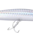 thumbnail image 3 of Señuelo de pesca de aguas profundas, accesorio de cebo de simulación Artificial con anzuelo triple, 40g, negro, 1 Uds., 3 of 8