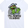thumbnail image 3 of Sesame Street - Tell Monday To Scram - Toddler and Youth Short Sleeve Graphic T-Shirt, 3 of 5