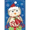 thumbnail image 3 of Briarwood Lane Christmas Owl Garden Flag, 3 of 4