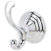 Alno A9099 Embassy Series 4-1/16" Tall Double Robe Hook - Chrome