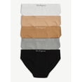 thumbnail image 2 of Justice Girls Seamless Bikini Undies, 5-Pack, Sizes 6-16, 2 of 3