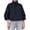 02-Blue, variant on Womens Cropped Funnel Neck Jackets Casual Plain Long Sleeve Full Zip Jacket with Pockets for Women Fashion Fall Outerwear White L