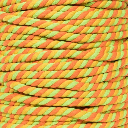 

Super Soft 3 Strand Twisted Cotton Rope - Multiple Colors to Choose from in Various Diameters and Lengths
