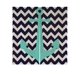 thumbnail image 1 of ABPHQTO Cortina de entrada con ancla náutica Chevron azul marino, cortinas japonesas Noren, cortina de puerta, cortina de entrada, tamaño 85x90 ​​CM ABPHQTO Noren-A133-85x90, 1 of 1
