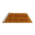 thumbnail image 2 of Ahgly Company Machine Washable Indoor Rectangle Oriental Yellow Industrial Area Rugs, 3' x 5', 2 of 4