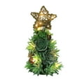 thumbnail image 1 of Árbol de Navidad de PVC epoxi, decoración navideña, bonsái para fiestas en interiores. F, 1 of 7