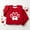 A Red, variant on NAISIBABY Kids Valentine's Day Hoodie (1-13T), Crewneck Fleece Lined Long Sleeve Boys Girls Pullover Sweatshirt Red 12T